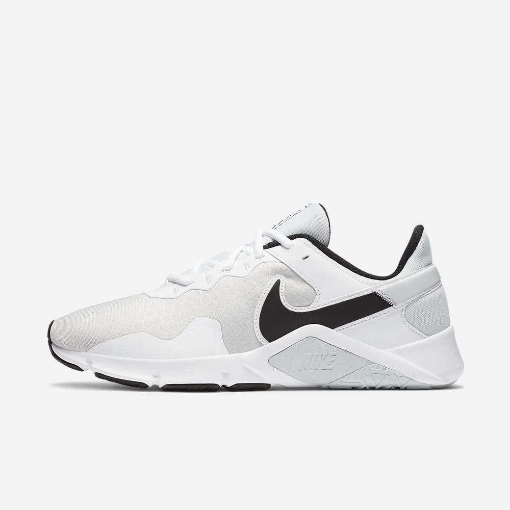 Chaussure De Fitness Nike Legend Essential 2 Platine 0913-726 Pure Platinum/White/Black Homme | ATP-84081760